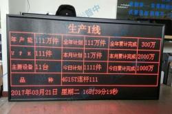 赤峰led生產(chǎn)管理電子看板電話號碼