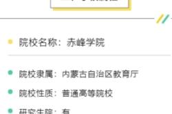 赤峰學院考研電話多少號啊