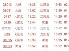 赤峰到沈陽(yáng)高鐵站電話多少