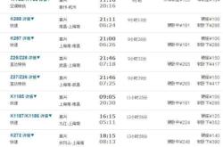 赤峰火車站時刻表查詢