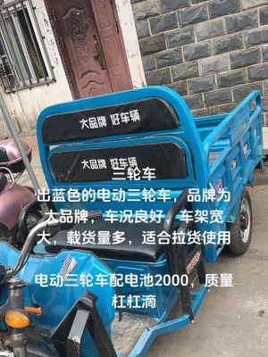 赤峰大江電動(dòng)三輪車專賣圖片及價(jià)格-第1張圖片