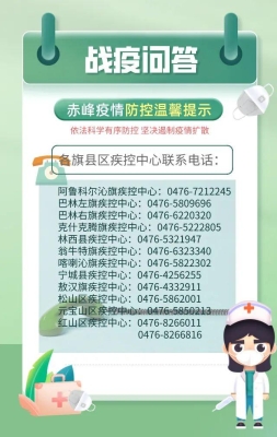 赤峰各地疾控電話查詢是多少號-第1張圖片