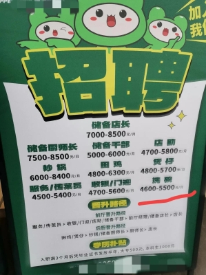 赤峰洗碗工招聘-第1張圖片