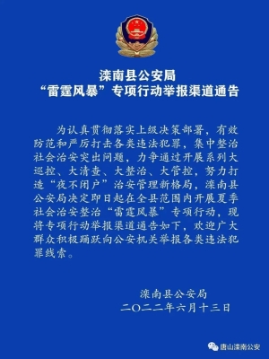 唐山派出所舉報電話-第1張圖片