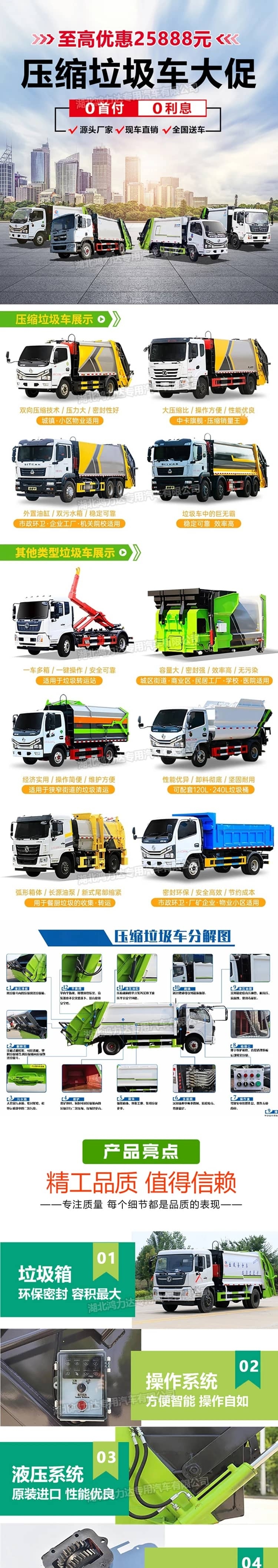 赤峰壓縮垃圾車公司電話號碼-第1張圖片